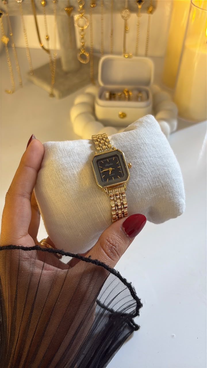 Black Square Watch