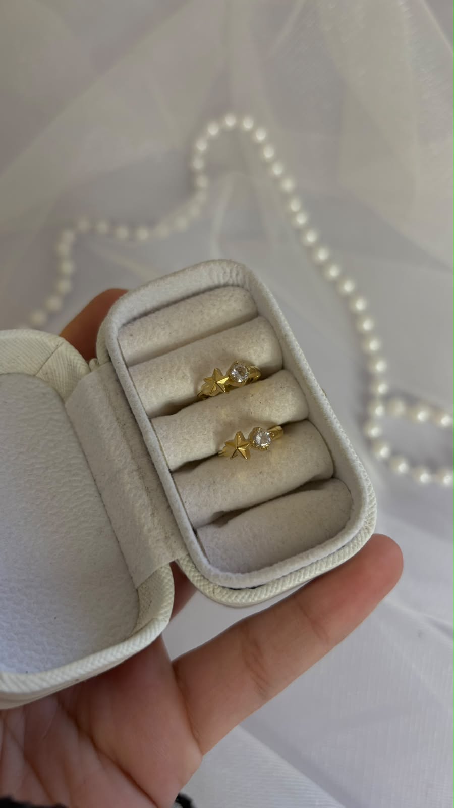 Star Crystal Studs